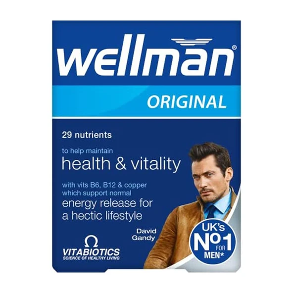 Vitabiotics Wellman 30 Tablet ürün görseli