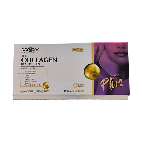 Day2day The Collagen Beauty Plus Liquid 30 Tüp ürün görseli