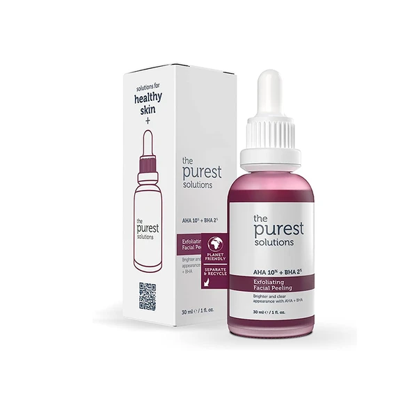 The Purest Solutions Canlandırıcı Cilt Tonu Eşitleyici Peeling Cilt Bakım Serumu 30 ml