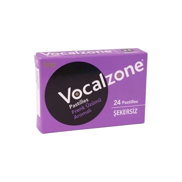 Vocalzone Frenk Üzümü Aromalı 24 Pastil ürün görseli