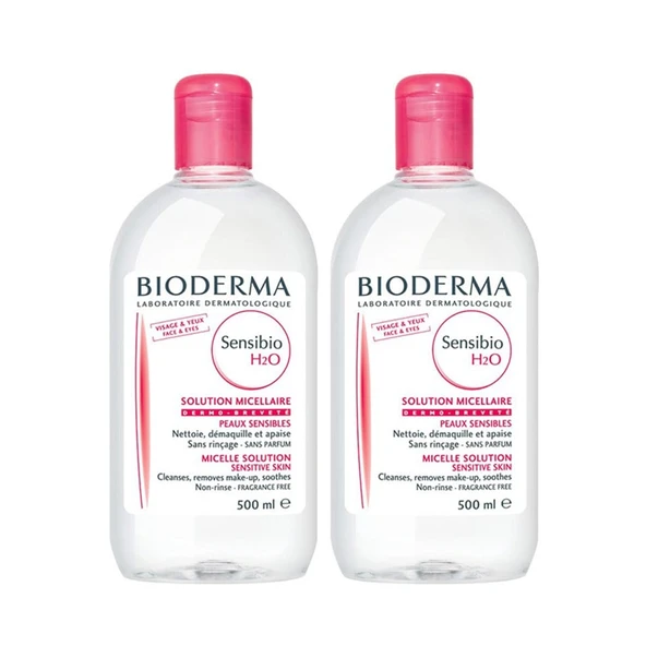 Bioderma Sensibio H2O 500 ml 2 li Paket