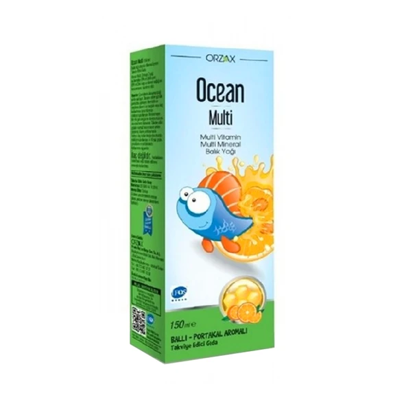 Ocean Multi Ballı Portakallı 150 ml Şurup ürün görseli