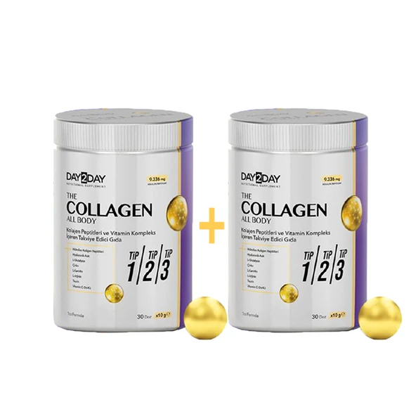 Day2Day All Body Collagen Toz Form 2x300 g ürün görseli