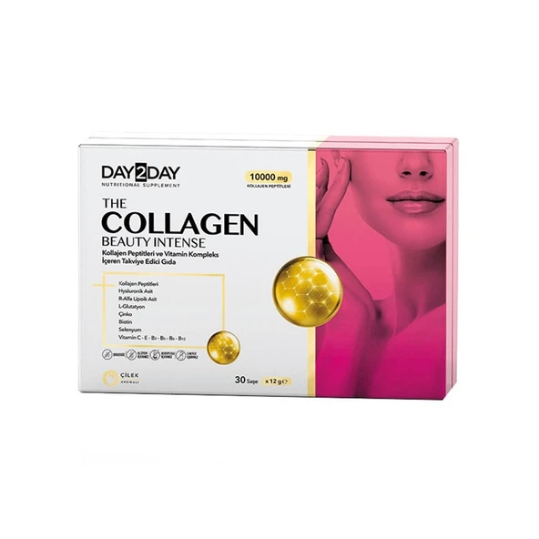 Day2Day The Collagen Beauty Intense Çilek 1000 mg 30 Saşe ürün görseli