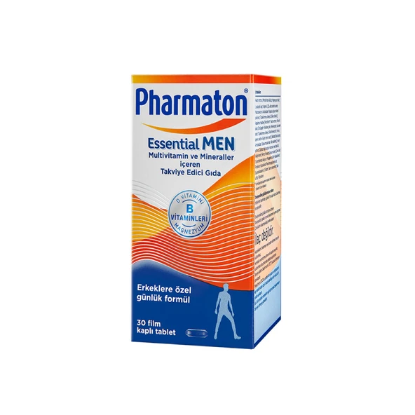 Pharmaton Essential Men 30 Tablet ürün görseli