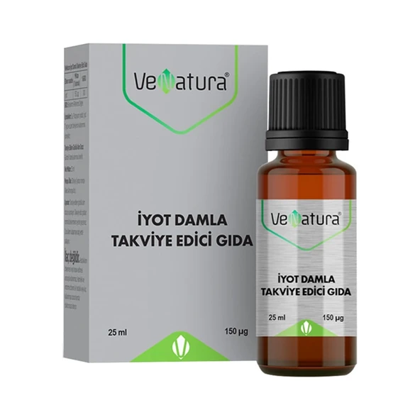 Venatura İyot Damla Takviye Edici Gıda 25 Ml - 1