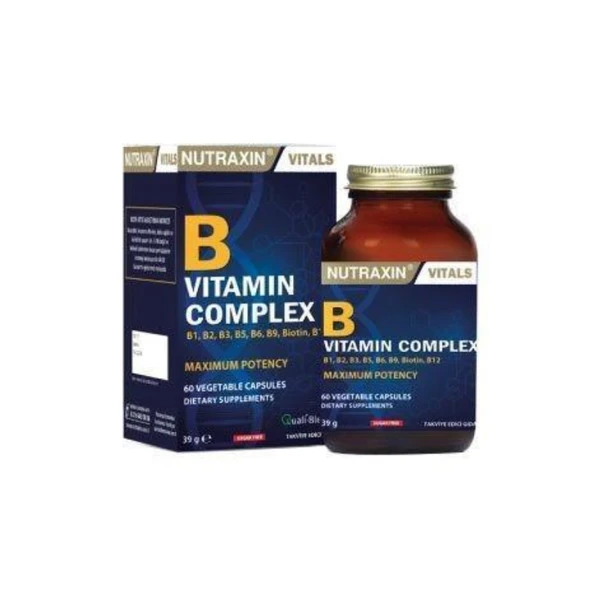 Nutraxin B Vitamin Complex 60 Tablet ürün görseli