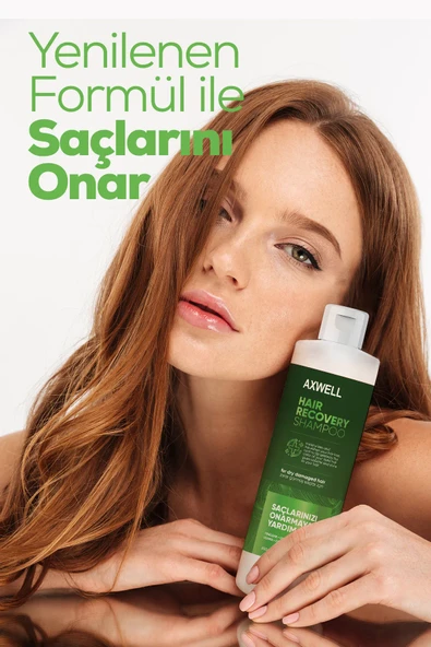 AXWELL Kuru Ve Yıpranmış Saçlar İçin Sedefli For Dry Damaged Hair Shampoo - 3