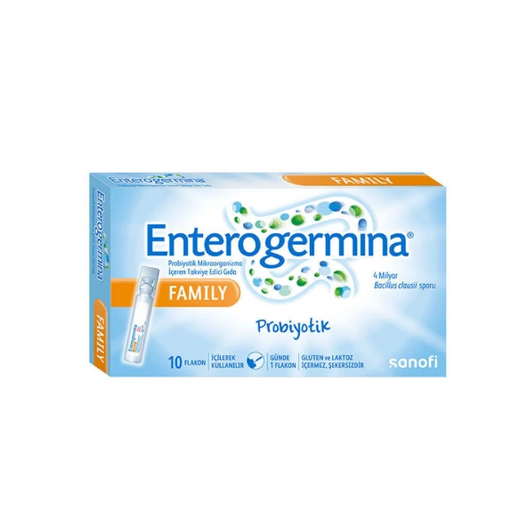 Enterogermina Family Probiyotik 10 Flakon ürün görseli