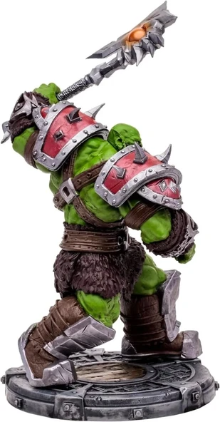 McFarlane - World of Warcraft - Orc: Shaman/Warrior Figürü - 6
