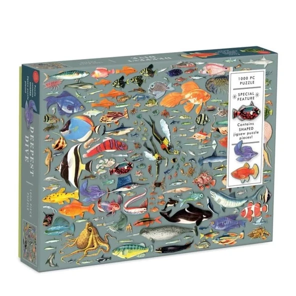 Galison Derin Dalış Puzzle