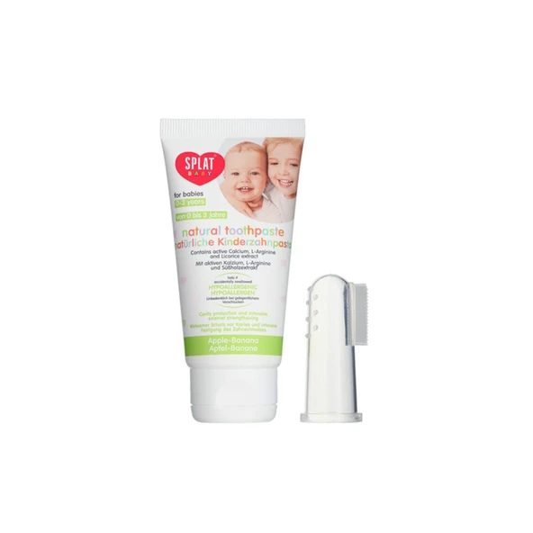 Splat Baby Diş Macunu + Parmak Diş Fırçası 40 ml