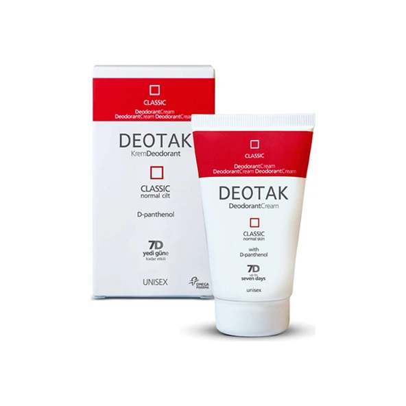 Deotak Klasik Krem Deodorant 35 ml