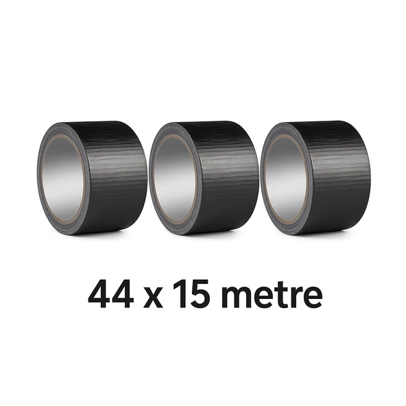 Bez Tamir Bantı (Duct Tape)  44mmx15mt Siyah x 3 adet