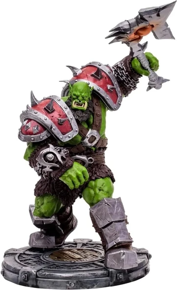 McFarlane - World of Warcraft - Orc: Shaman/Warrior Figürü - 5