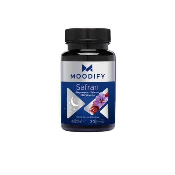 Moodify Safran Magnezyum İçerikli 30 Kapsül