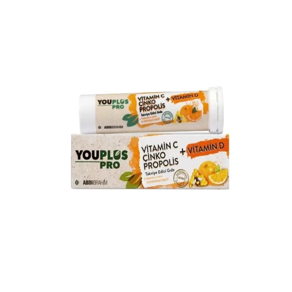 Youplus Pro Multivitamin 15 Efervesan Tablet ürün görseli