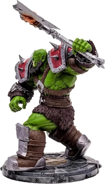 McFarlane - World of Warcraft - Orc: Shaman/Warrior Figürü - 8
