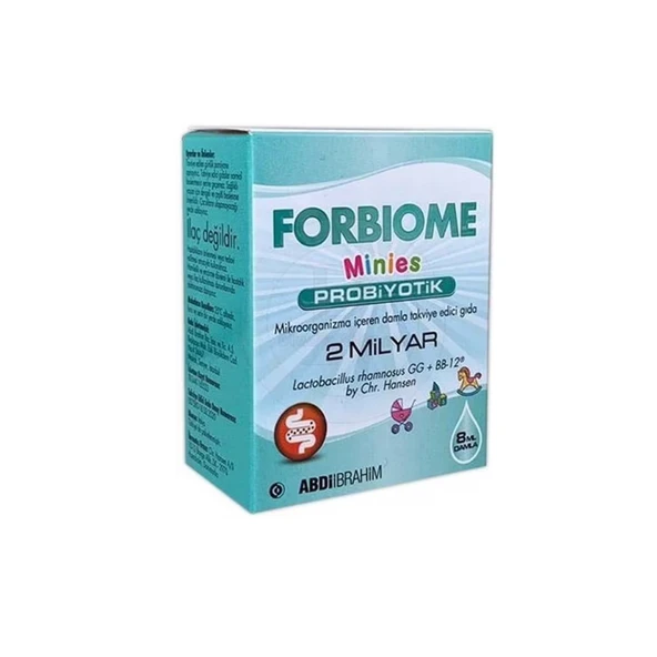 Forbiome Minies Probiyotik 8 ml Damla ürün görseli