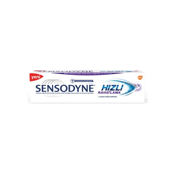 Sensodyne Hızlı Rahatlama Beyazlatıcı Diş Macunu 75 ml ürün görseli