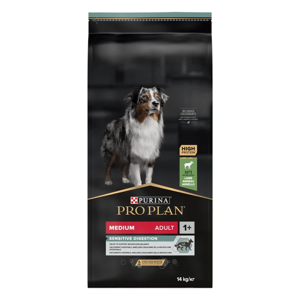 Purina Pro Plan Kuzu Etli Medium Yetişkin Köpek Maması 14Kg
