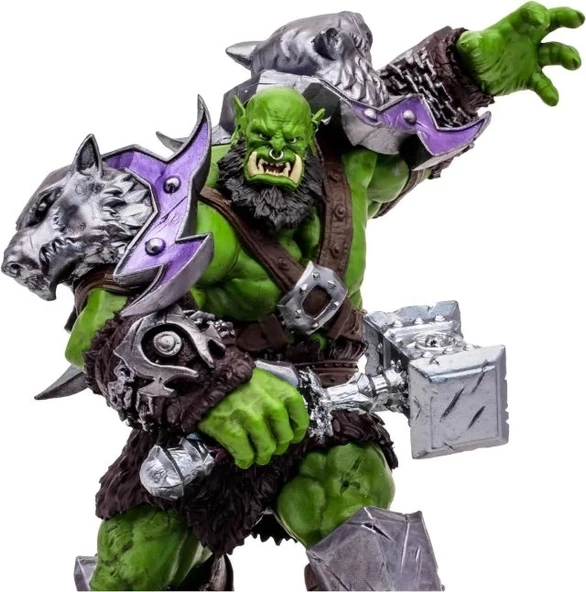 McFarlane - World of Warcraft - Orc: Shaman/Warrior Figürü - 2
