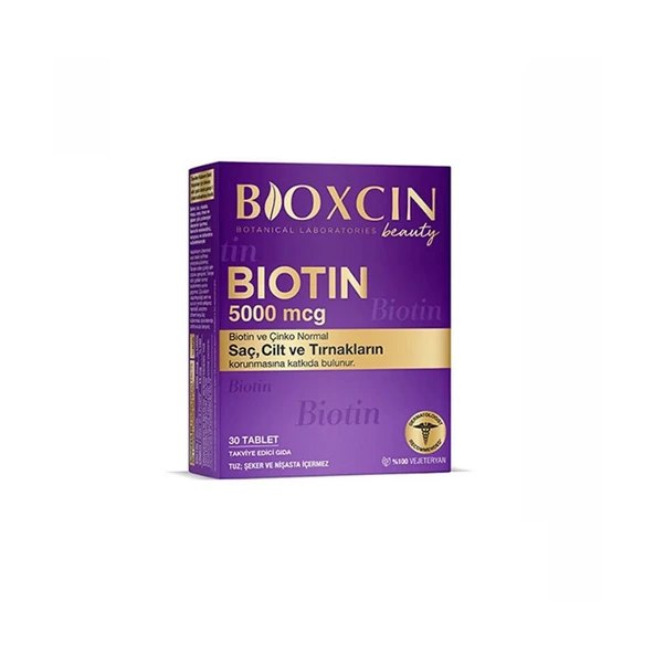 Bioxcin Biotin 5000 mcg 30 Tablet