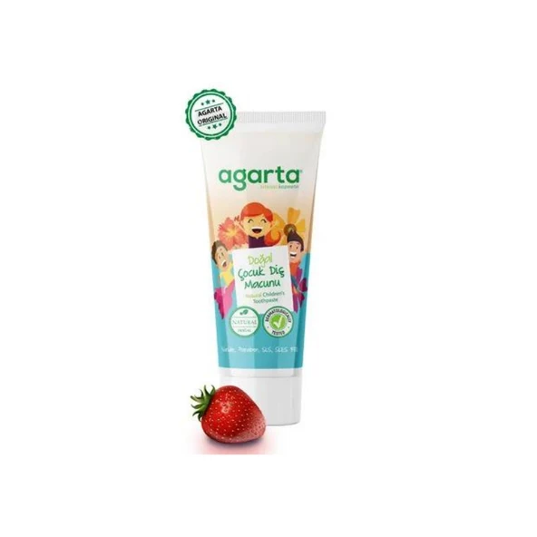 Agarta Doğal Çocuk Diş Macunu 75 ml ürün görseli