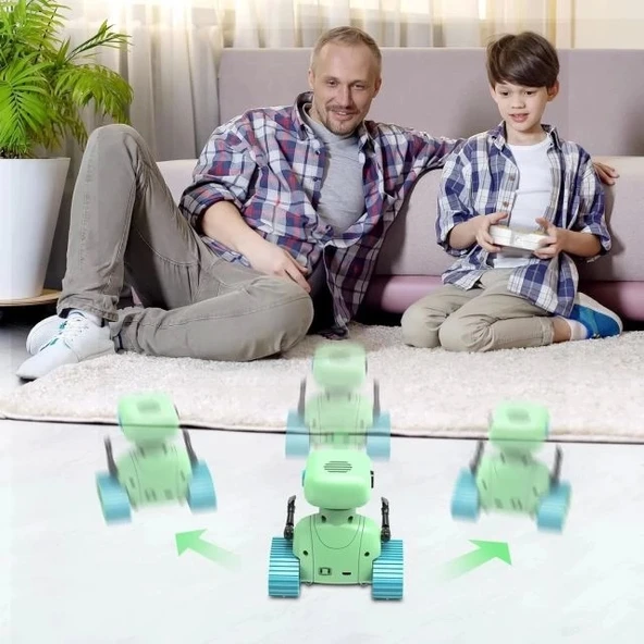 ALLCELE Müzikli ve LED'li Uzaktan Kumandalı Robot - 7