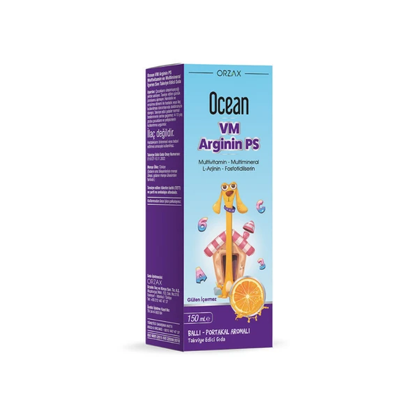 Ocean Vm Arginin Ps Şurup 150 ml ürün görseli