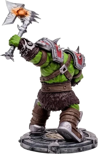 McFarlane - World of Warcraft - Orc: Shaman/Warrior Figürü - 7