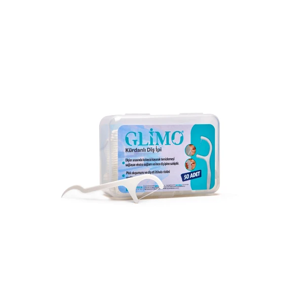 Glimo Kürdanlı Diş İpi 50'li - 1