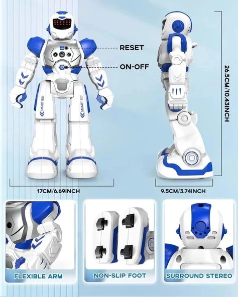 Sonomo RC Akıllı Programlanabilir Robot - 6