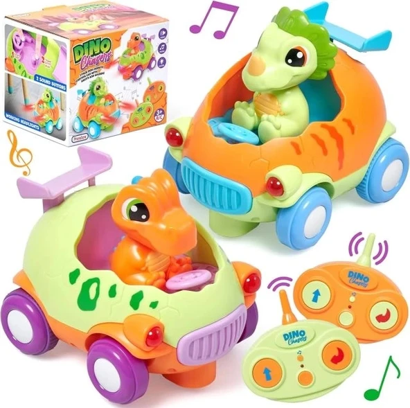 PREXTEX Uzaktan Kumandalı Araba Dino Cars