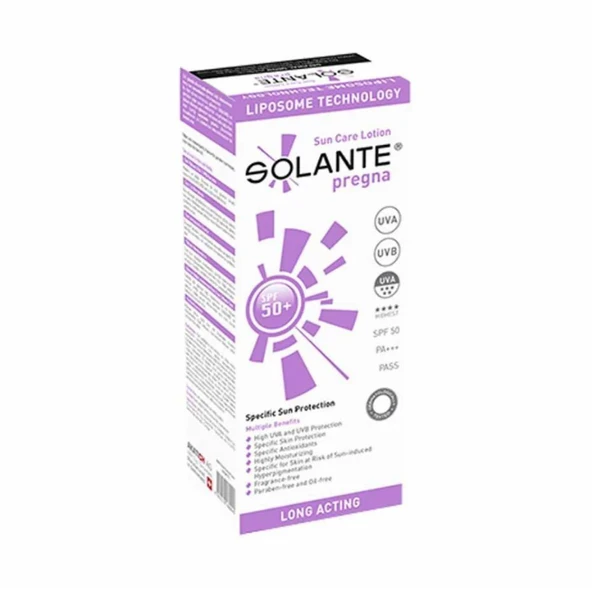 Solante Pregna SPF 50+ Güneş Losyonu 150 ml