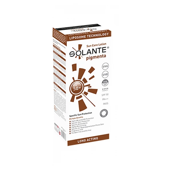 Solante Pigmenta 50 Spf+Güneş Losyonu 150 ml