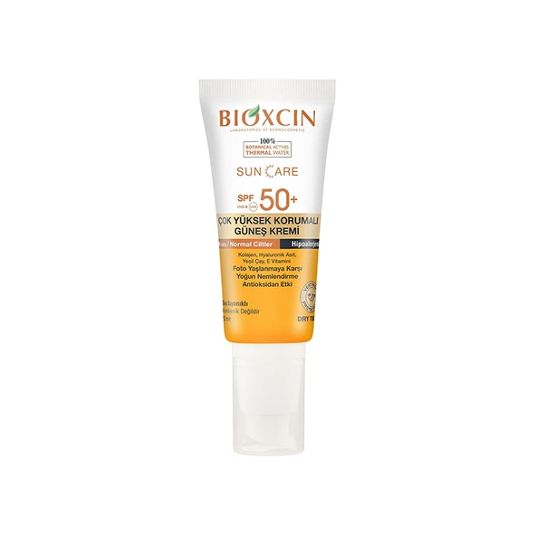 Bioxcin Spf 50+ Güneş Kremi 50 ml Kuru ve Normal Cilt
