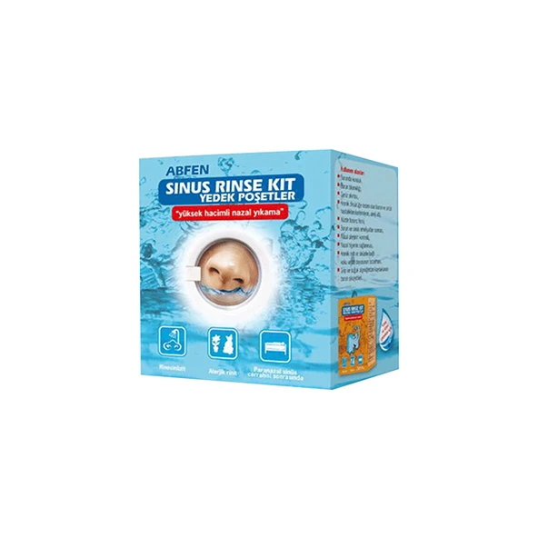 Abfen Sinus Rinse Kit 50 Yedek Poşet ürün görseli