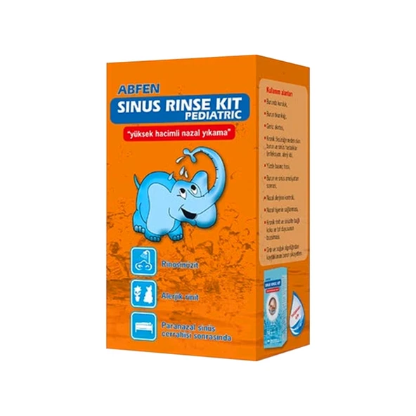 Abfen Sinus Rinse Kit Pediatric 25 Poşet ürün görseli
