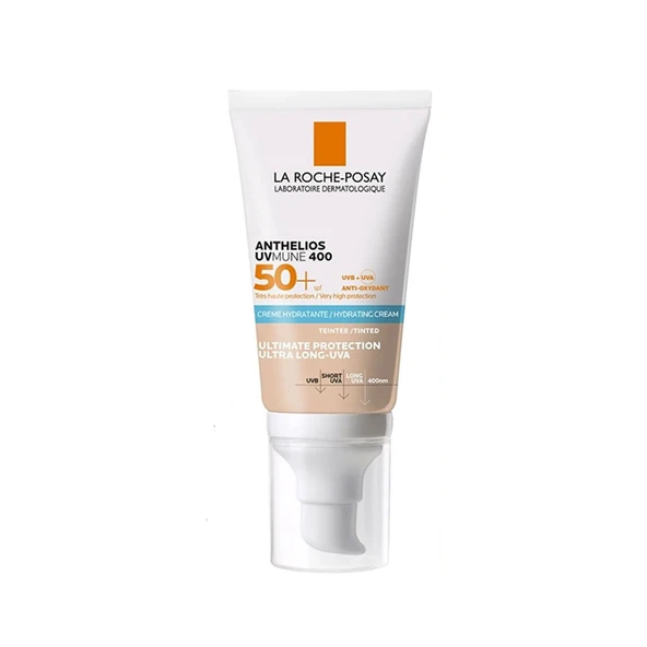 La Roche Posay Anthelios Uvmune 400 Spf50+ Renkli Nemlendirici Güneş Kremi 50 ml