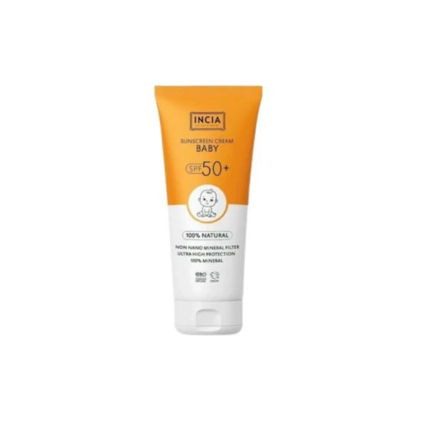 Incia Baby Doğal Güneş Kremi Spf50+ 50 ml