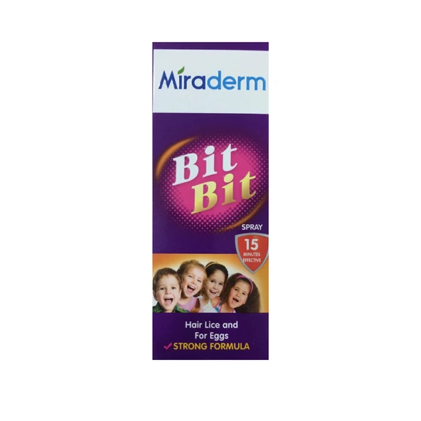 Miraderm BitBit Spreyi ve Tarak 100 ml