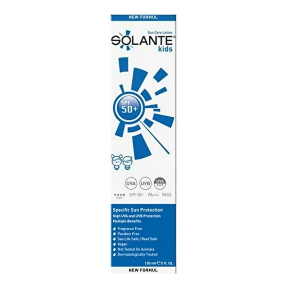 Solante Çocuk Spf+50 Güneş Koruyucu Losyon 150 ml