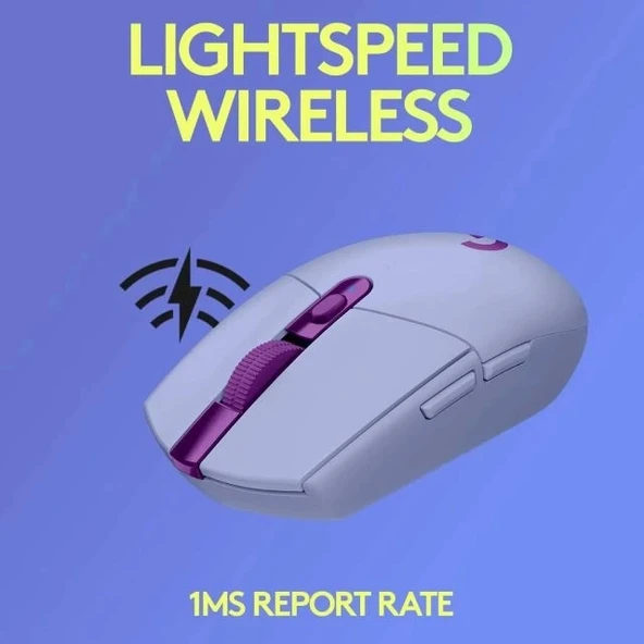 Logitech G305 Lightspeed Kablosuz Oyun Mouse'u - 3