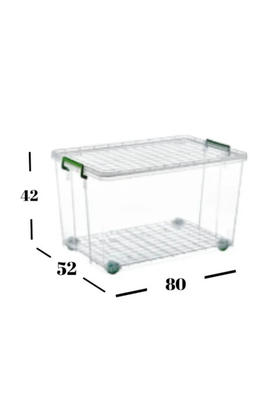 120 LT TEKERLEKLİ SAKLAMA KUTUSU - 2