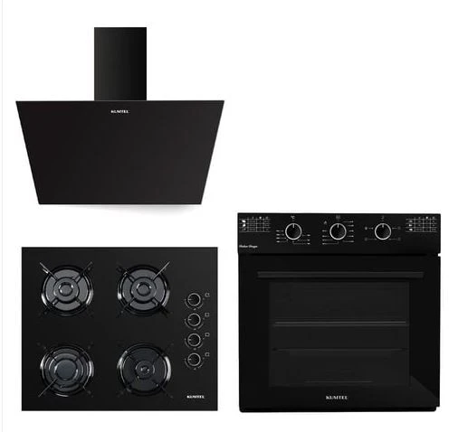 TEŞHİR Kumtel Italian Design Cam Ankastre Set