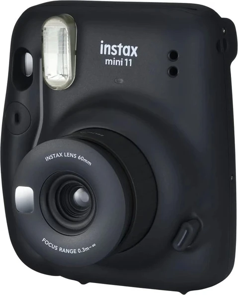 Fujifilm Instax Mini 11 Instant Fotoğraf Makinesi - Siyah - 4