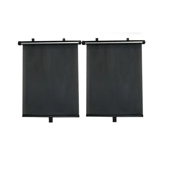 CARUB Güneşlik Perde Otomatik Makaralı 2Lİ 40x45