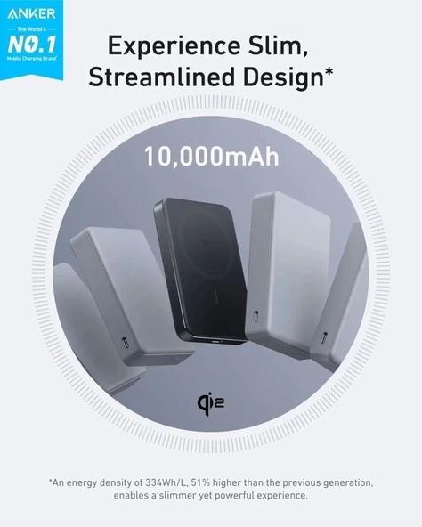 Anker Maggo Powerbank (10.000 mAh, İnce Tasarım) - 3