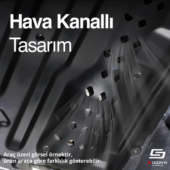S-Dizayn Fiat Egea Cross Çelik Karter Muhafaza Koruma 2020 Üzeri A+ Kalite - 6